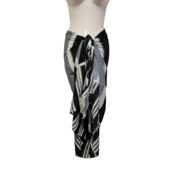 Womens Sarong Pareo Beach Cover Up Swimsuit Coverups Cotton Sarong TIE Wrap NEW - Picture 1 of 6